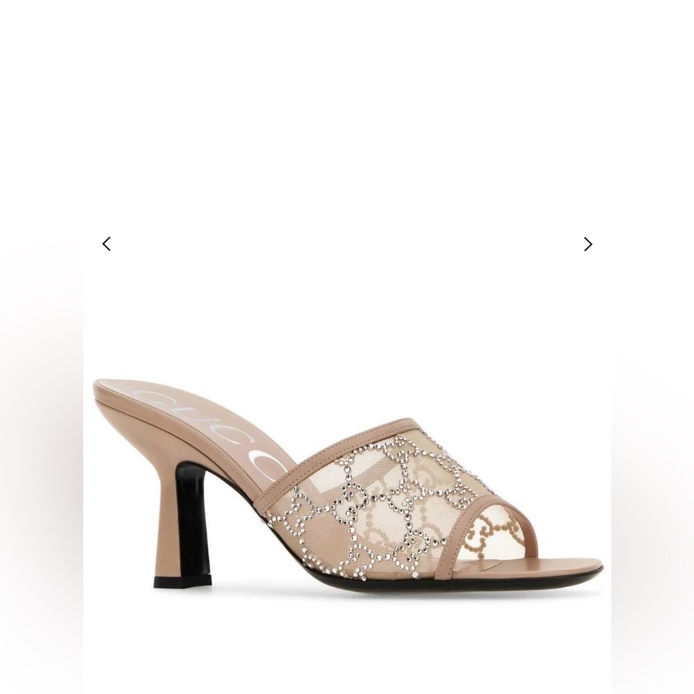 Gucci GG Embellished Heeled Sandals